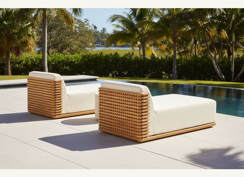 Madagascar Outdoor Chaise