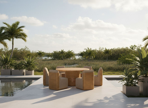 Madagascar Outdoor Dining Set